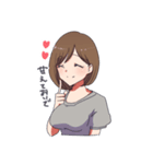 ママみJDと赤ちゃんJK（個別スタンプ：3）