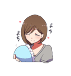 ママみJDと赤ちゃんJK（個別スタンプ：6）