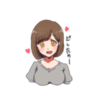 ママみJDと赤ちゃんJK（個別スタンプ：12）
