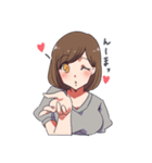 ママみJDと赤ちゃんJK（個別スタンプ：16）