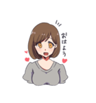 ママみJDと赤ちゃんJK（個別スタンプ：23）