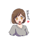 ママみJDと赤ちゃんJK（個別スタンプ：25）
