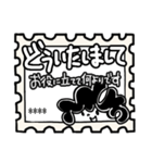 ぐりが一言で伝えたい！ 4【敬語・白黒】（個別スタンプ：11）