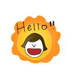 ユビモアイ2（個別スタンプ：7）