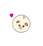 ぽんぽん犬。（個別スタンプ：5）