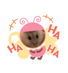 ハムちゃんのクゥちゃん コロちゃん（個別スタンプ：2）
