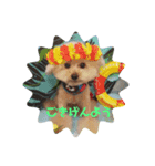 お犬様のつぶやき（個別スタンプ：1）