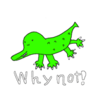 ふしぎな生き物たち。①（個別スタンプ：32）
