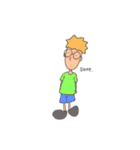 Pastel Color Boys（個別スタンプ：16）