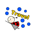 てんとうむしの、ひとこと英語！（個別スタンプ：39）