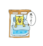 目覚め猫（個別スタンプ：5）