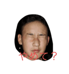 自分の顔でスタンプ作ってみてww（個別スタンプ：8）