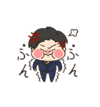 仲良しおっさん かわいい編（個別スタンプ：6）