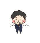 仲良しおっさん かわいい編（個別スタンプ：8）