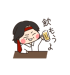 仲良しおっさん かわいい編（個別スタンプ：10）