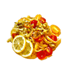 深夜に送ろう。飯テロシリーズ1（個別スタンプ：3）