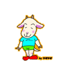 ヤギヤギちゃんスタンプ（個別スタンプ：1）