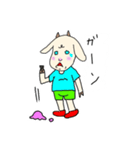 ヤギヤギちゃんスタンプ（個別スタンプ：4）