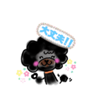 くろぷーpoupee（個別スタンプ：10）