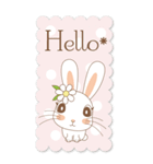 BIGすたんぷ★in the forest Rabbico★（個別スタンプ：1）