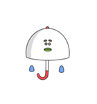 しろいやつ 日常スタンプ（個別スタンプ：24）
