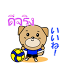 タイのバレーボール犬（個別スタンプ：14）