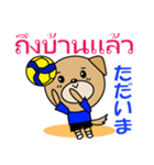 タイのバレーボール犬（個別スタンプ：22）