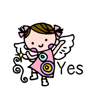 天使屋ハッピーちゃん（個別スタンプ：3）