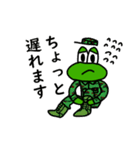 水陸両用イケチャンスタンプ（個別スタンプ：30）