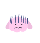 ふわふわうさぎのすたんぷ（個別スタンプ：2）