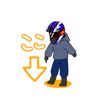 バイクのあるせいかつ（個別スタンプ：10）