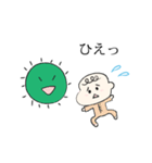 コロナ 赤ちゃん ベビー Baby パパ ママ（個別スタンプ：14）