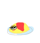 たべものすたんぷ。(洋食)（個別スタンプ：1）