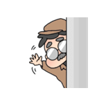 メガネ坊やのきみちゃん（個別スタンプ：38）