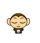 Funny monkey animation 1（個別スタンプ：1）