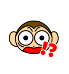 Funny monkey animation 1（個別スタンプ：10）