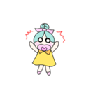 小さな女の子 ニコラ（個別スタンプ：3）