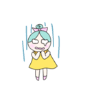 小さな女の子 ニコラ（個別スタンプ：4）