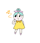 小さな女の子 ニコラ（個別スタンプ：6）