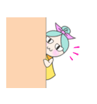 小さな女の子 ニコラ（個別スタンプ：22）