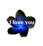 伝えたい愛の言葉 Love words with flower（個別スタンプ：1）