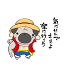 ONE PIECE × PUGCHIi（個別スタンプ：13）