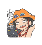 麻風のONE PIECE ＆ 動物のスタンプ（個別スタンプ：7）