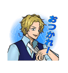 令和を生きてそうな3兄弟【ONE PIECE】（個別スタンプ：2）