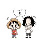 吹き出しでしゃべる ONE PIECE（個別スタンプ：34）