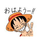 ONE PIECE 山口弁スタンプ（個別スタンプ：1）