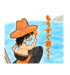 ONE PIECE ラス スタンプ（個別スタンプ：4）