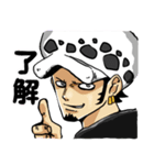 ONE PIECE ローとチョッパーのスタンプ（個別スタンプ：1）