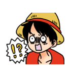 ONE PIECE ほんわかきもちスタンプ（個別スタンプ：1）