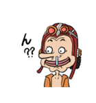 ONE PIECE シクラメン DEppa（個別スタンプ：7）